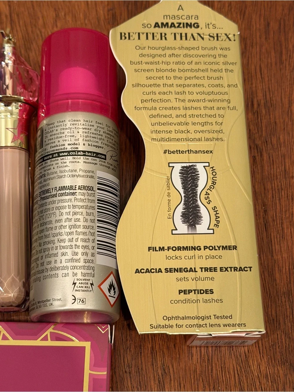 Laura Geller Passport, youth foria, Jeffrey Star, mascara, concealer, and shampo